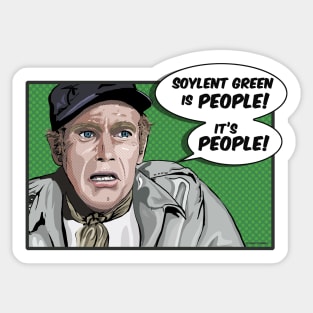 Soylent Green Is People. Sticker